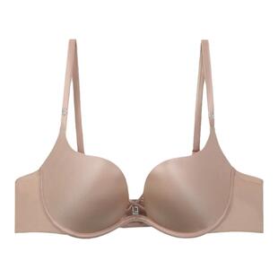 【钻禧系列】LizaCheng光面简约厚款聚拢文胸法式低胸内衣LBW0173