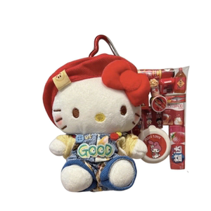 新款正版HelloKitty包包挂饰小挂件钥匙扣送女友正品卡通书包挂件