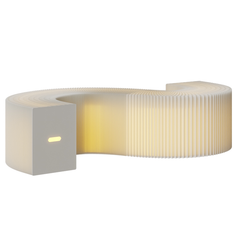 十八纸纸质展示柜置物摆放发光收纳展示架展示桌陈列货架手办样品