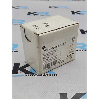 Surplus PreOwned Allen Bradley 1492SPM3D400 D Supplementary