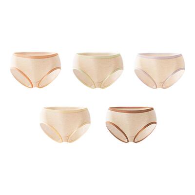 透气棉抗菌无痕舒适中腰三角裤