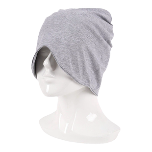 防风中老年人睡帽女隔音遮光头套头罩睡眠纯棉空调房睡觉帽子男士