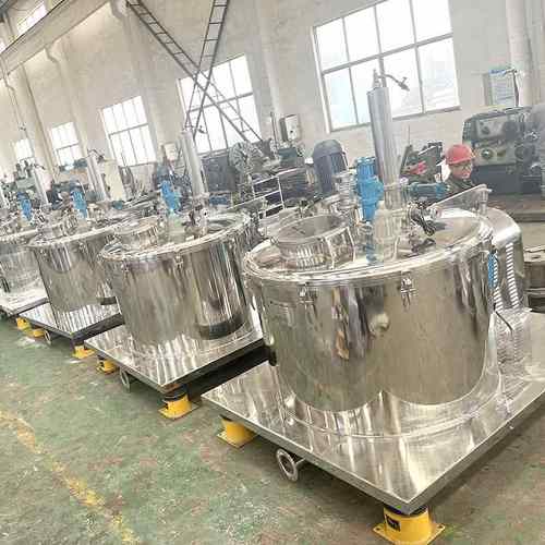 大型离心机离心脱水机固液分离全自动刮刀下卸料大翻盖离心机设备