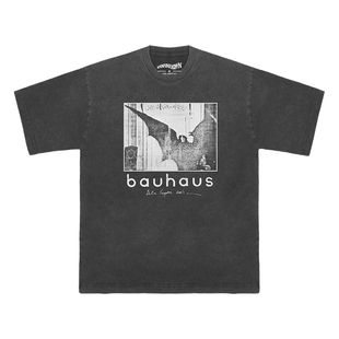 Bauhaus Bela Lugosi新浪潮哥特摇滚短袖水洗长袖透气纯棉男T恤
