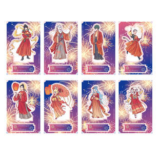 正版非人哉烟花岁月系列亚克力立牌大士卡通妈祖2025新年摆件礼物