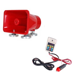 地摊叫卖插卡蓝牙喊话器12-90V手柄车载扩音机大功率车顶宣传喇叭