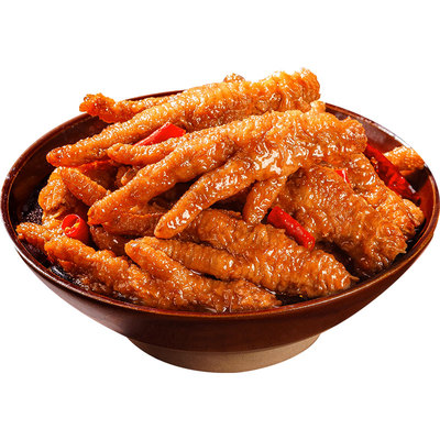 美好虎皮凤爪香卤鸡爪炸鸡脚火锅