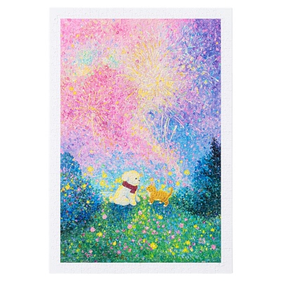 3djp温暖治愈萌宠平面拼图600片