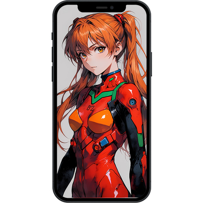 EVA明日香赤红战衣机甲壁纸iphone苹果安卓手机电脑ipad平板壁纸