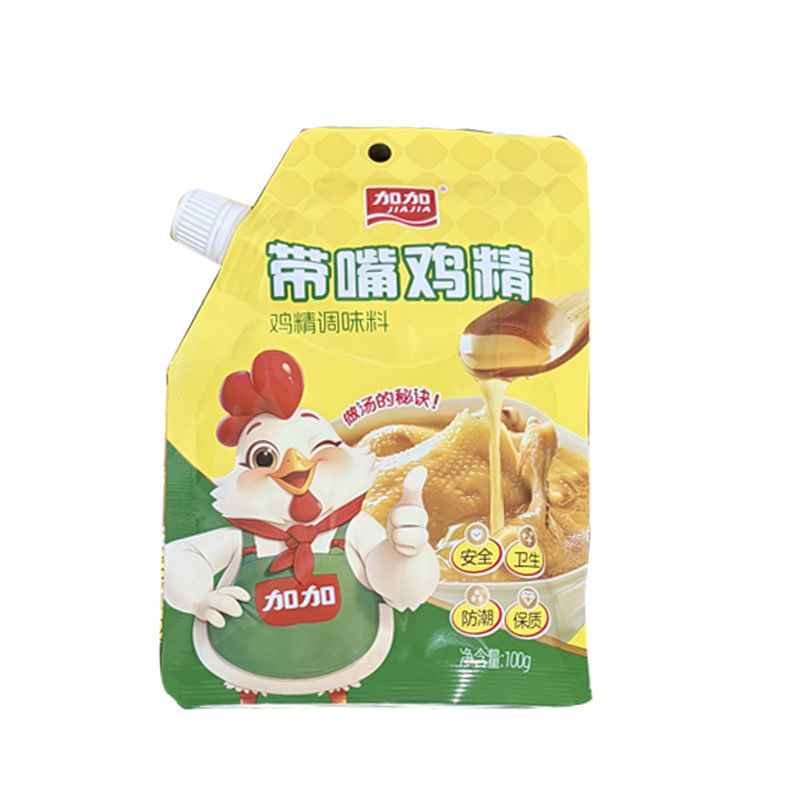 加加带嘴鸡精100g袋装提鲜调味料