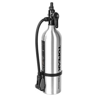 TOPEAK山地公路车真空胎打气筒充气瓶高压储气罐自行车骑行装备