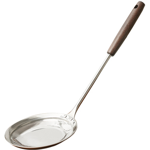素娘打沫勺316不锈钢漏勺火锅专用撇浮沫家用厨房木柄过滤勺网筛