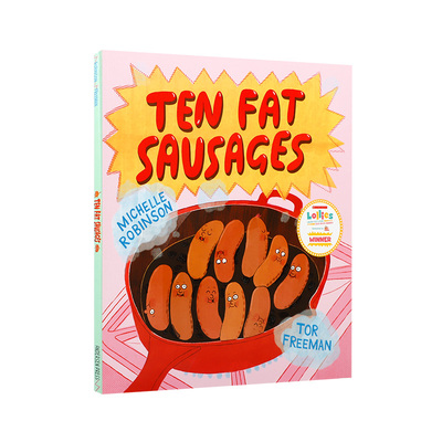 英文原版绘本 Ten Fat Sausages十根肥肠 低幼儿童英语趣味阅读启蒙绘本 亲子共读宝宝睡前故事书Michelle Robinson