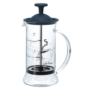 HARIO日本法压茶壶咖啡壶免滤纸滤压壶耐热玻璃冲茶器家用CPS