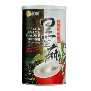 台湾谷笑爷黑芝麻粉纯熟粉即食无加糖儿童辅食备孕孕妇营养代餐粉