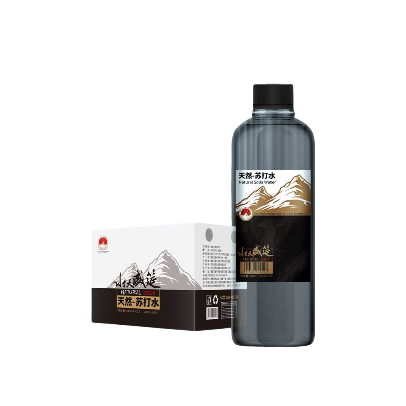克东天然苏打水ph8.8无糖弱碱性