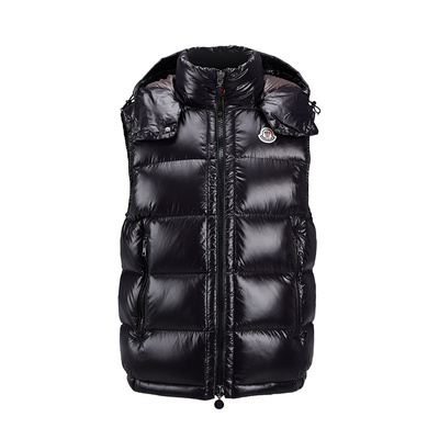 蒙口猫羽绒马甲男2025秋冬季新款