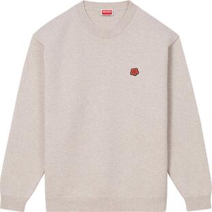 KENZO男士BOKE海棠花系列休闲套头针织衫毛衣新年