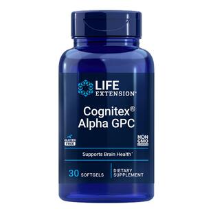 美国LifeExtension阿尔法GPC胆碱磷脂酰丝氨酸Cognitex Alpha