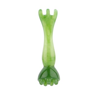 朱雀三啄工具大号羊角莲蓬眼部按摩器面部滚珠点穴拨筋棒护肤美容
