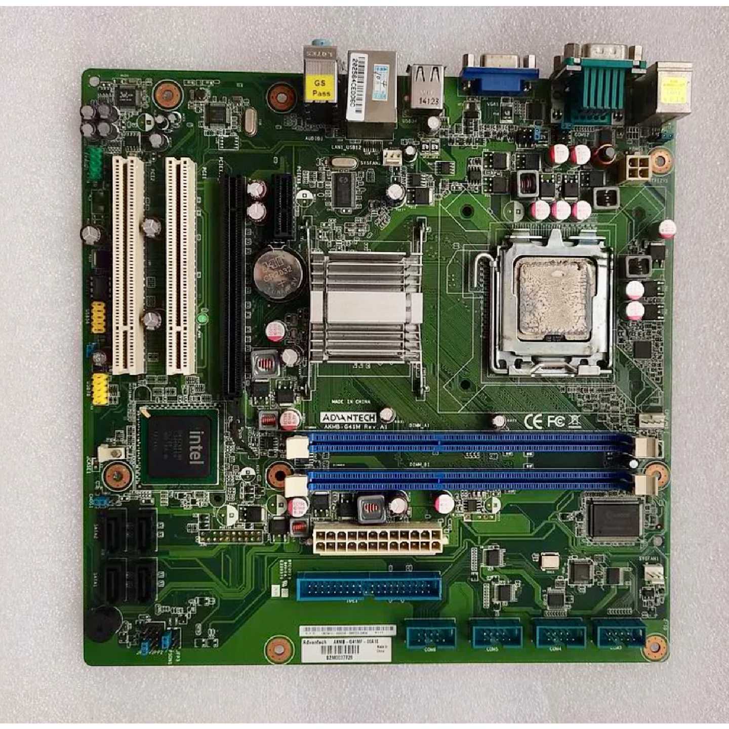 研华 AKMB-G41M Rev.A1工控机主板 AKMB-G41MF-00A1E