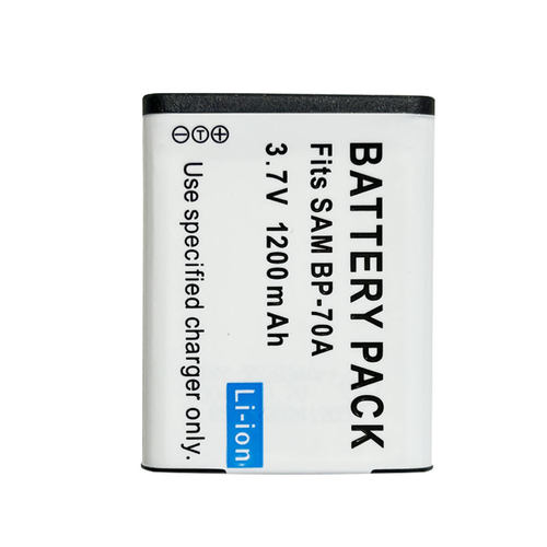 BP-70A相机电池适用三星ES65 ES70 ST60 PL120 MV800充电器