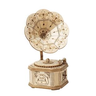 稀奇物「好玩的手工」3d立体拼图木制拼装模型积木小玩具学生礼物