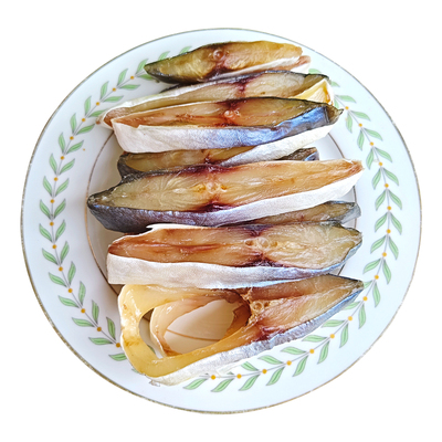 淡晒金鲳鱼干中段阳江特产500g