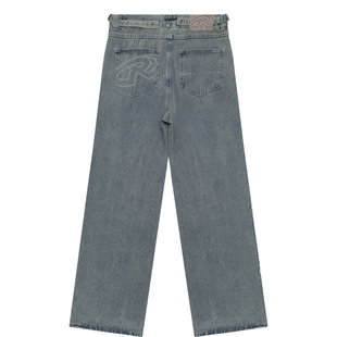 REALISM VIVANT 系列 柔感复古丹宁 复古蓝 牛仔裤 (潮流做旧)