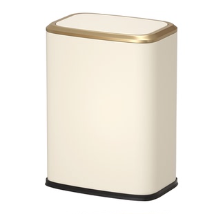 垃圾桶家用窄款客厅厨房卫生间厕所高档轻奢摇盖方形简约纸篓新款
