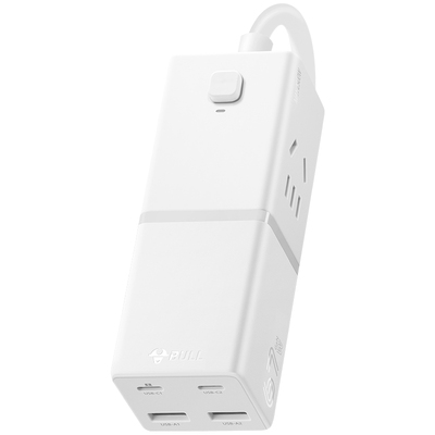 公牛67w桌面快充插座氮化镓插排