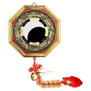 对窗户门口凹凸镜纯黄铜化解