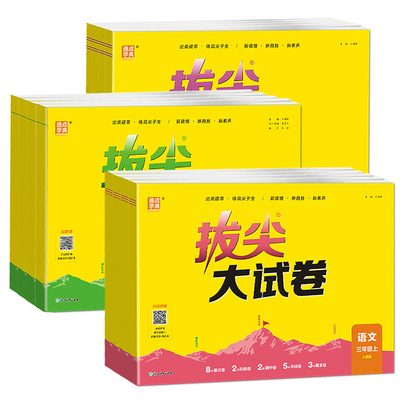通成学典拔尖特训大试卷语数英