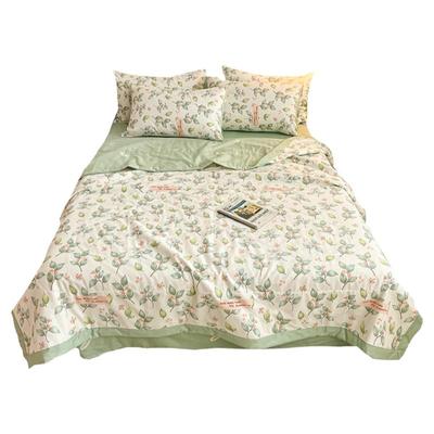 洁丽雅夏季新疆棉里外全棉空调被