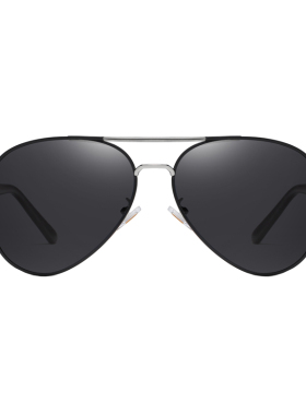 飞行员太阳镜男士开车钓鱼专用眼镜变色2024新款偏光墨镜防强光