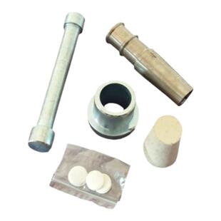 水泥勃氏透气比表面积测定仪配件 附件穿孔板 比表仪透气圆筒捣器