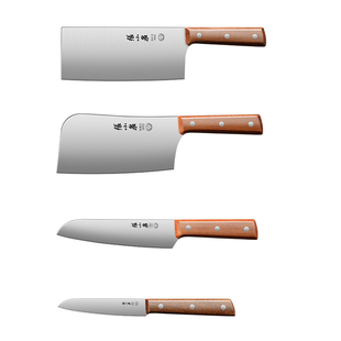 张小泉厨房套装组合菜刀家用第一名全套厨师专用厨房剪刀切片刀架