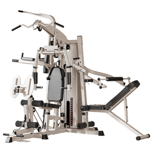 康斯特综合训练器家用健身器材深蹲卧推高位下拉多功能一体力量站