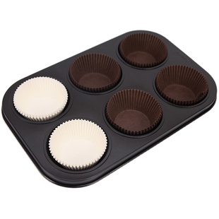 学厨蛋糕纸杯面包纸发糕耐高温纸托100只装玛芬防油纸托烘焙工具