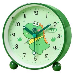 恐龙小闹钟迷你小学生新款男孩专用起床神器2025儿童桌面钟表时钟