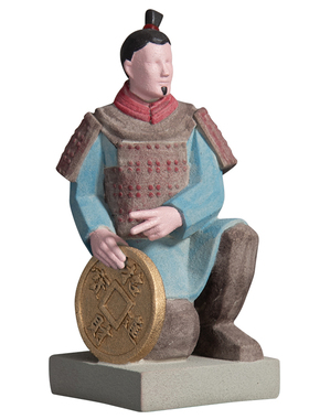 树脂新中式桌面摆件家居饰品