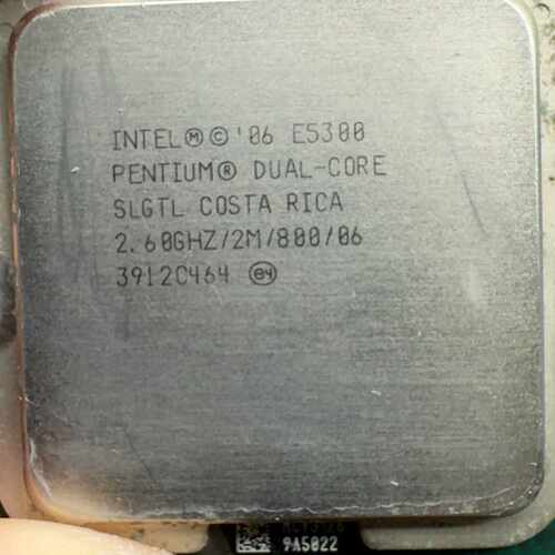 询价Intel奔腾E5300 SLGTL，LGA775接口，2.议价
