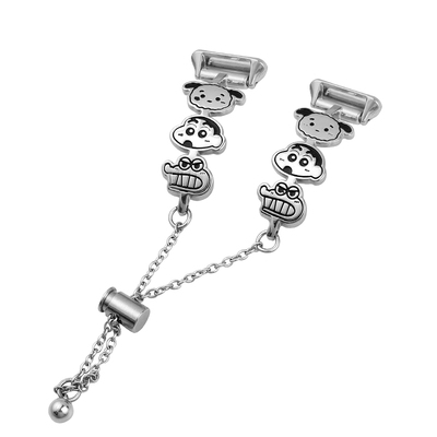 手环10/9~可爱蜡笔小新表带金属