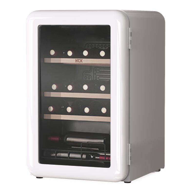 哈士奇红酒冷藏柜嵌入式家用小型
