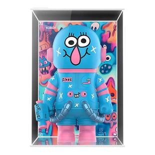 KGBOX 泡泡玛特MOLLY乔恩伯格曼FLOSS400%亚克力展示盒