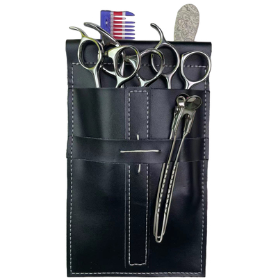 发型师专业剪刀包新款网红剪发包斜挎潮理发师专用工具包美发腰包