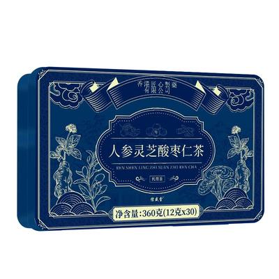 酸枣仁百合茯苓茶人参灵芝红枣桑葚枸杞养生茶包安助神睡前膏粉