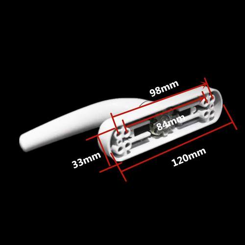 外开窗把手断桥铝平开窗户上悬执手锁铝合金外推门窗传动拉手配件