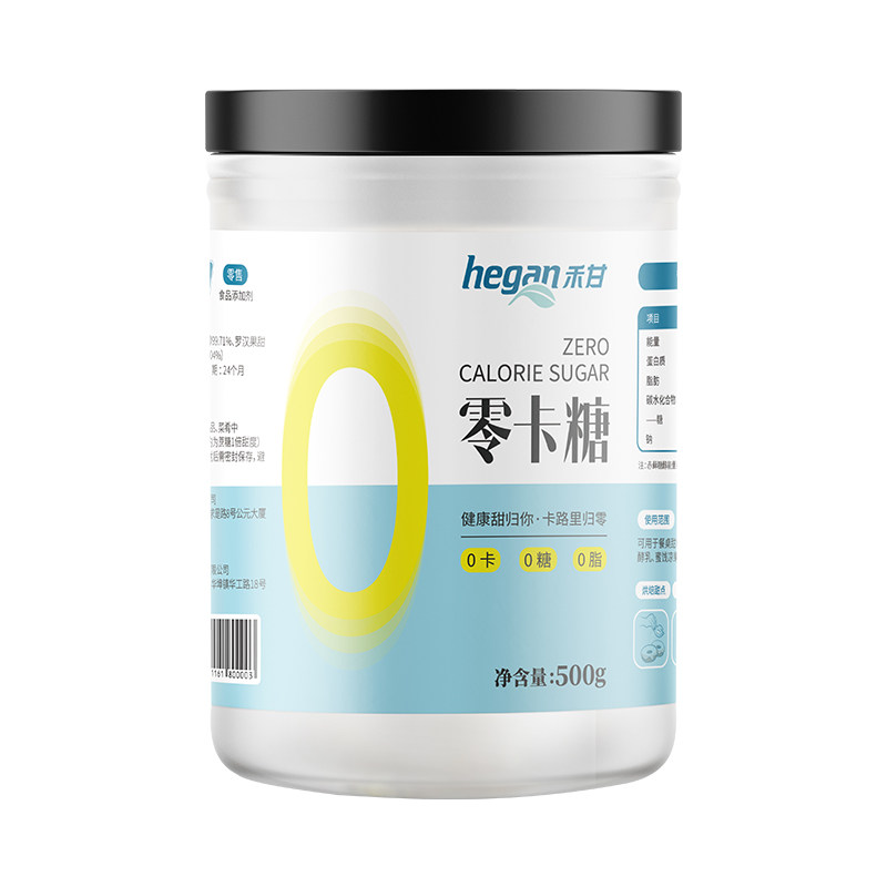 禾甘零卡糖500g代糖0卡糖食品烘焙赤藓糖醇甜菊糖无糖优于木糖醇