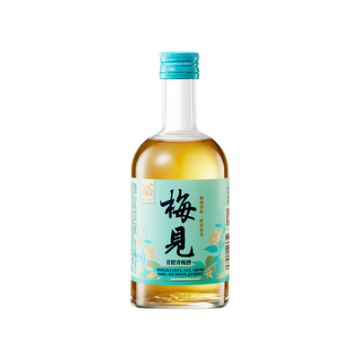 梅见青柑梅酒330ml买二送150ml
